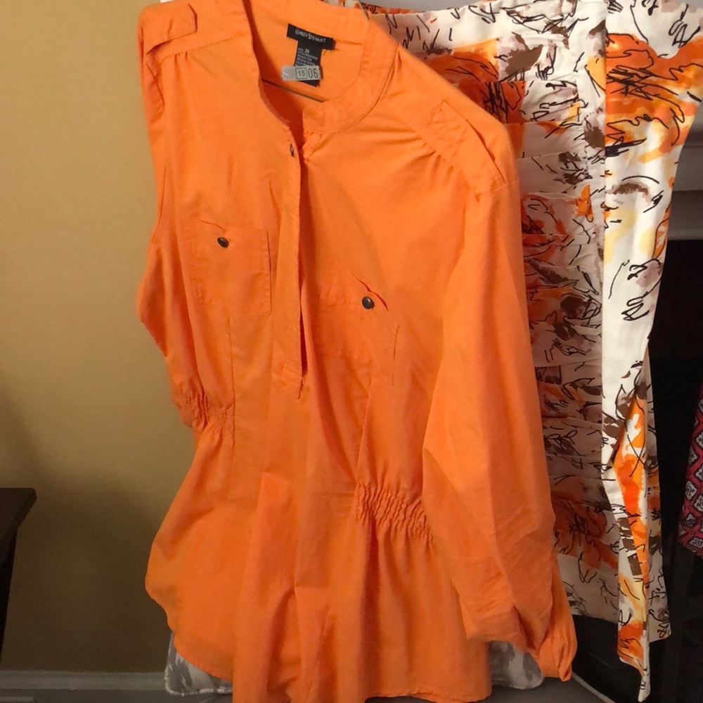 A beautiful skirt and blouse set